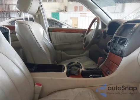 2002 Lexus Ls 430 z USA, uszkodzony, nr VIN JTHBN30F720063906